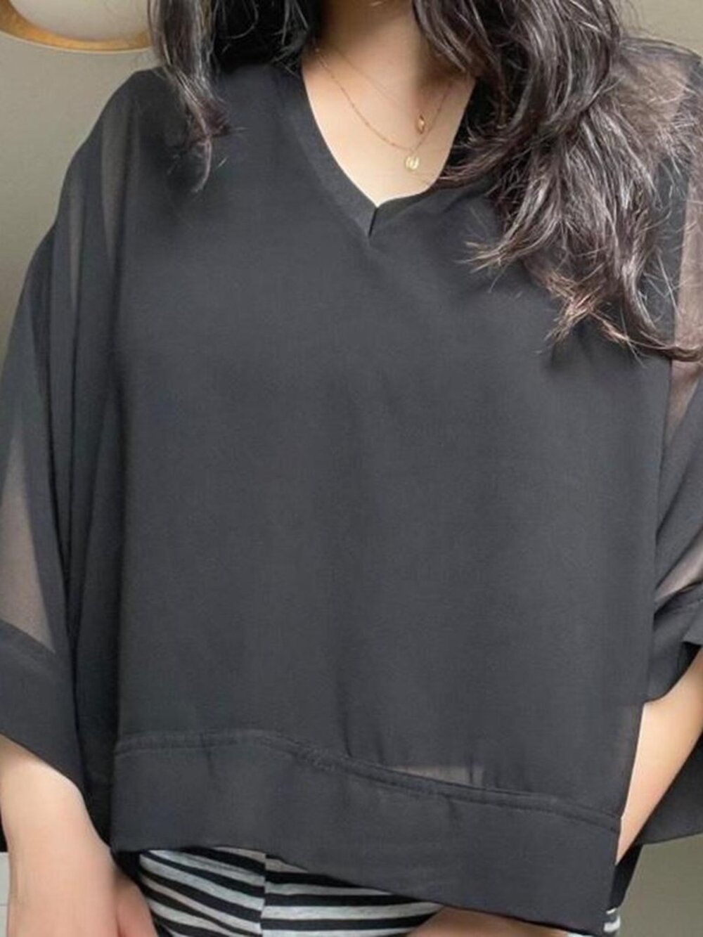 Zara Women's Black Blouse